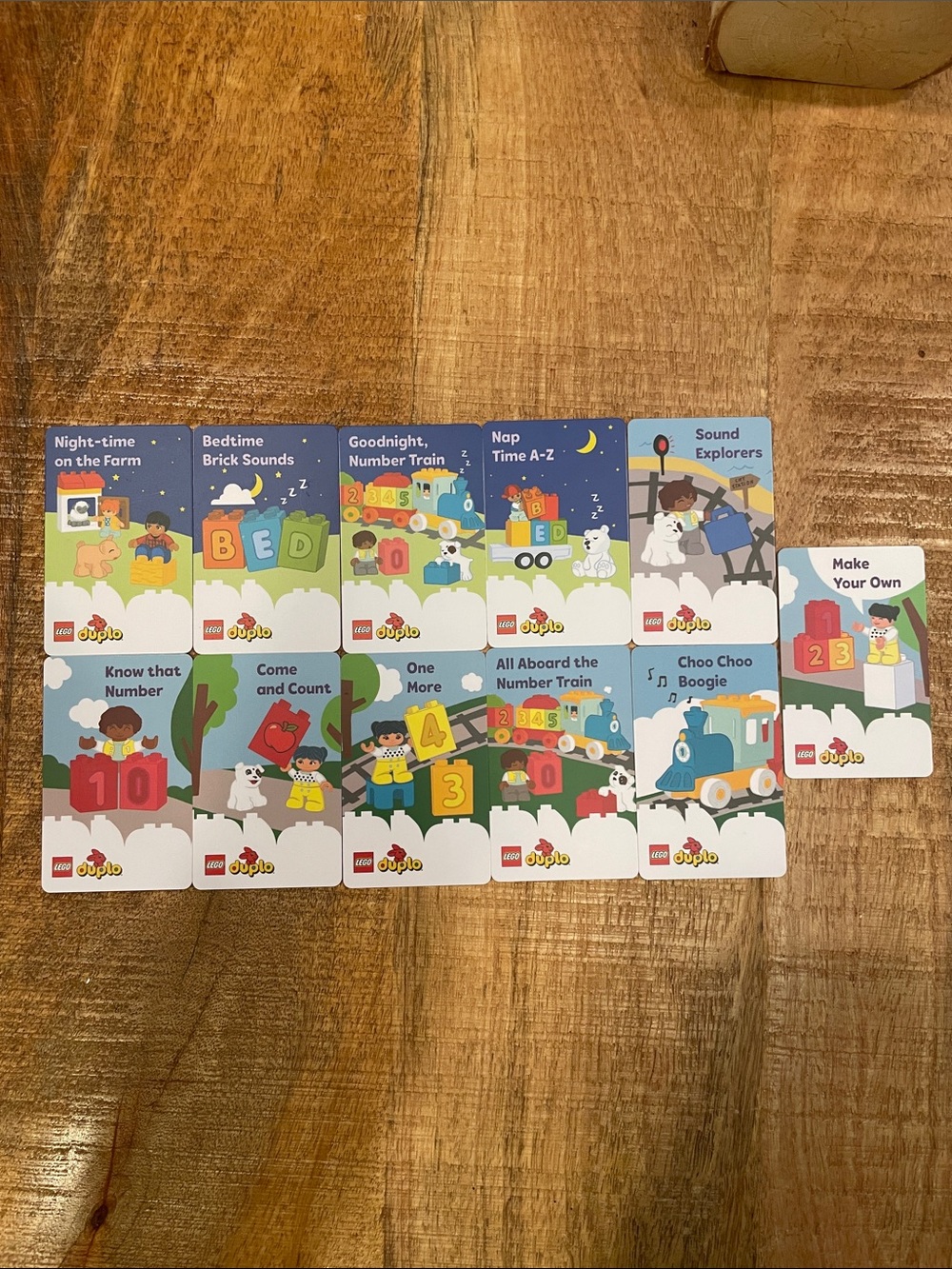 LEGO Duplo Yoto Cards (set of 11)